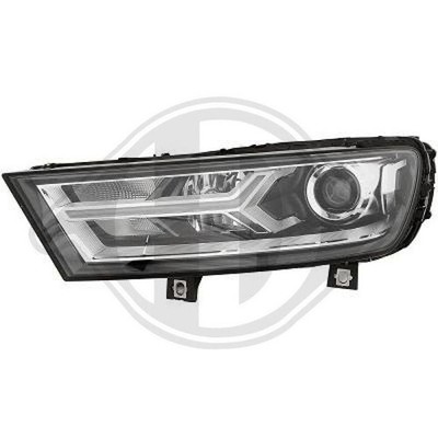Hauptscheinwerfer Diederichs 1097081 Hd Priority Parts für Audi Links