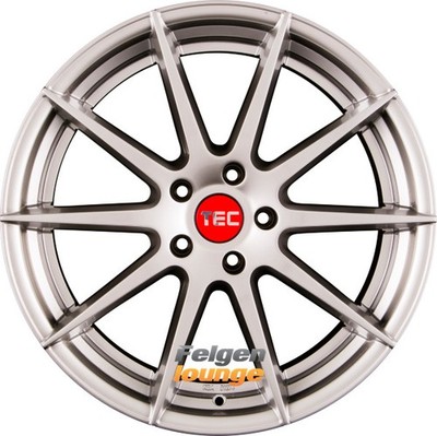 4x TEC SPEEDWHEELS GT7 Hyper Silver (HS) 8,5x19 ET40 5x114,3