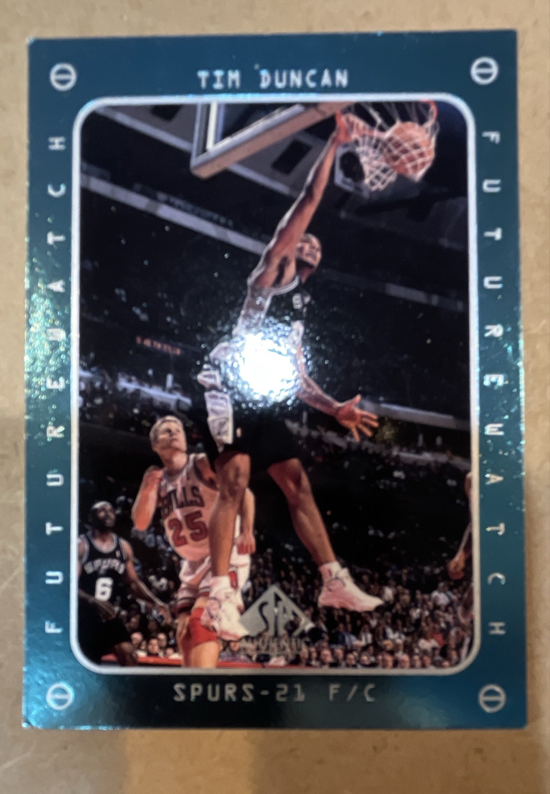 1997-98 SP Authentic - Tim Duncan #165 (RC)