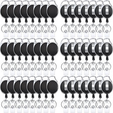 Heavy Duty Retractable Badge Reels Batch ID Badge Holder Retractable Clip Bulk C