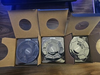 AMD Wraith Stealth Socket AM4 4-Pin Connector CPU Cooler with Aluminum Heatsink