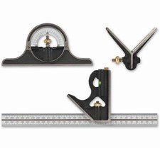 Axminster Professional Combination Square Set 300mm (4 Piece) Fast Post VAT Inc