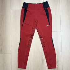 Horseware Ireland HW Tech Riding Tights Red Black Women’s XL Equestrian Pants