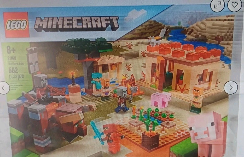 Raid 21160 Minecraft Lego Village Raid The Illager Raid LEGO21160