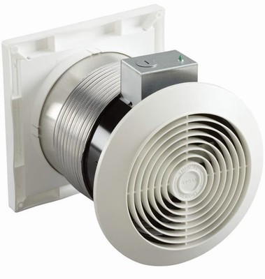 Broan-NuTone 512M Through-the-Wall Ventilation Fan White Cover, 6inch 70 CFM 6.0