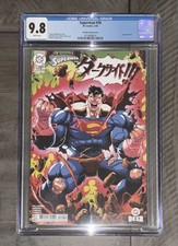 Superman #34 CGC 9.8  Mario Foccillo Variant Cover Goku Anime Manga DBZ🔥