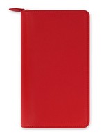 Filofax Personal Compact Zip Saffiano Organiser - Poppy 2025 Personal Compact Zi
