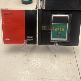 World Class Baseball (TurboGrafx-16) CIB, Tested & Working Authentic