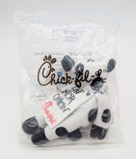 NEW Chick Fil A Cow Plush "Eat Mor Chikin" More Chicken Stuffed Animal 6"