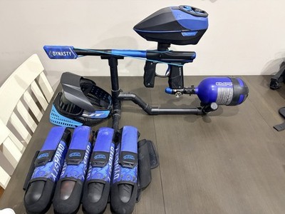 Empire Dynasty Paintball Marker Package w/ Spire IR Hopper & 68/4500 Tank