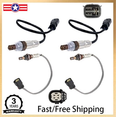 4PCS Upstream+Down Oxygen Sensor For Mazda 6 2011-2013 Ford Explorer 2011-2012
