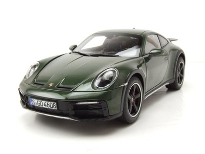 Porsche 911 Dakar 2022 grün metallic Modellauto 1:18 Norev