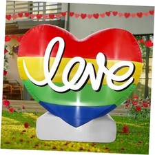 Valentine  s Day Inflatable Giant Heart 5.3FT Long Blow Up Heart Inflatable