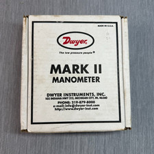 Dwyer Mark II Manometer Kit Model 25 New In Box Made In USA