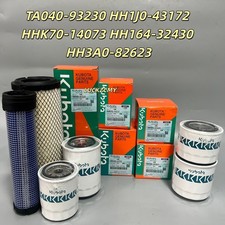 Complete Filter Service Kit For Kubota L3301 Hst & L3901 Hst Brand New Us