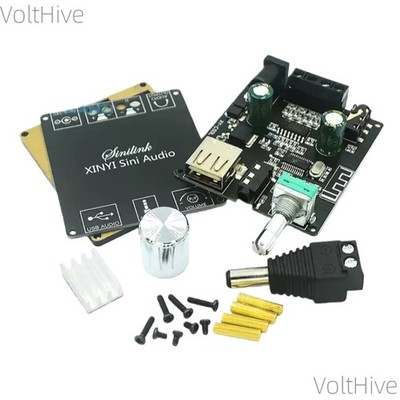 XINYI Sini Audio Stereo Bluetooth Digital Amplifier Board 50W Two-channel New
