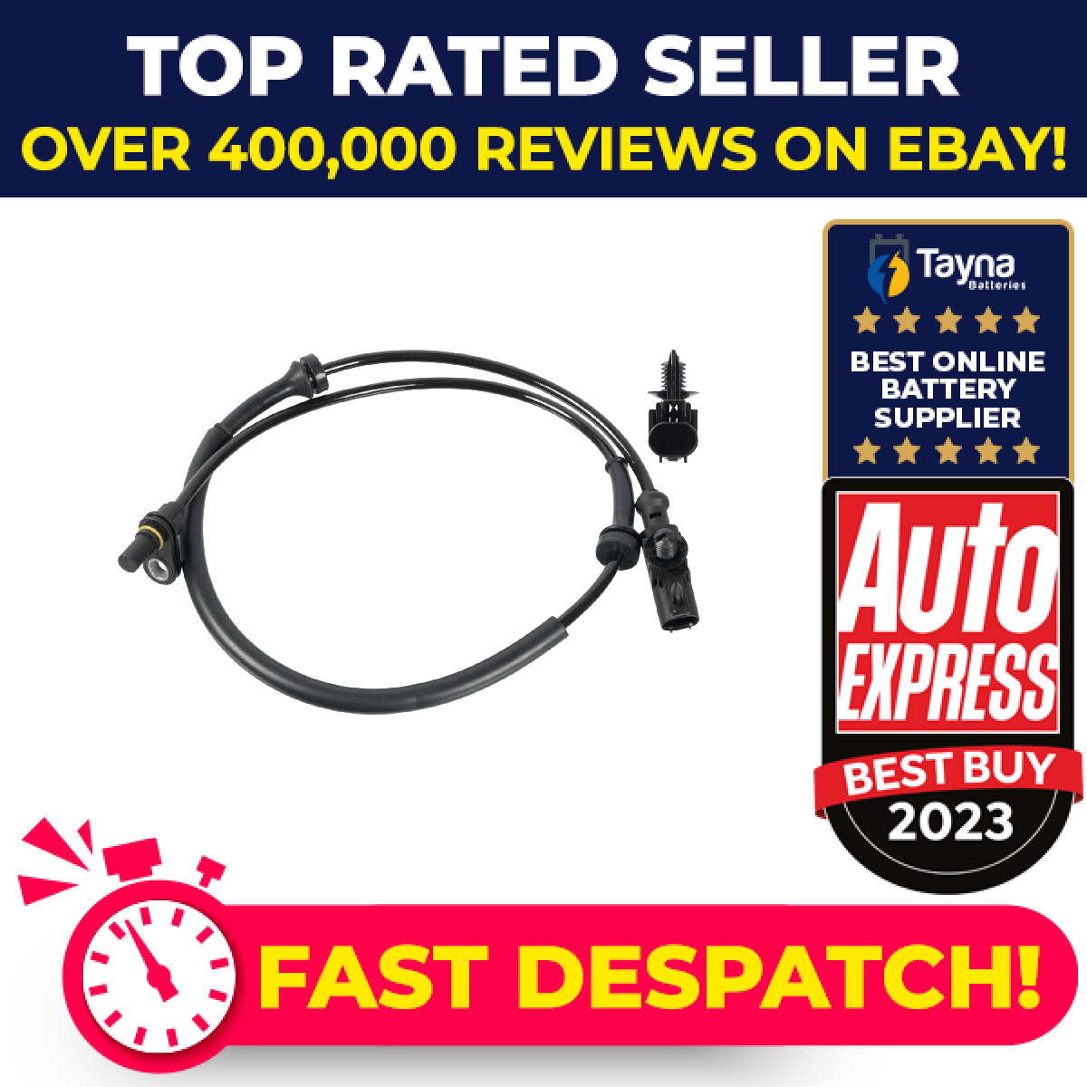 ABS Sensor fits SMART FORFOUR 454.031 1.3 Rear Left or Right 04 to 06 M135.930