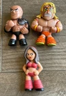 2015 WWE Funko Mystery Mini Wrestler Lot - The Rock Ultimate Warrior Brie Bella
