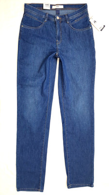 BRAX CAROLA Damen Jeans Ultralight Straight Gr.38 L34 blau NEU