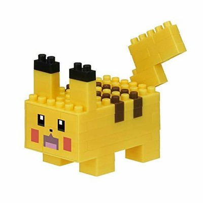 Nano Block Pokemon Quest Pikachu Nbpm 037 W Tracking Ebay