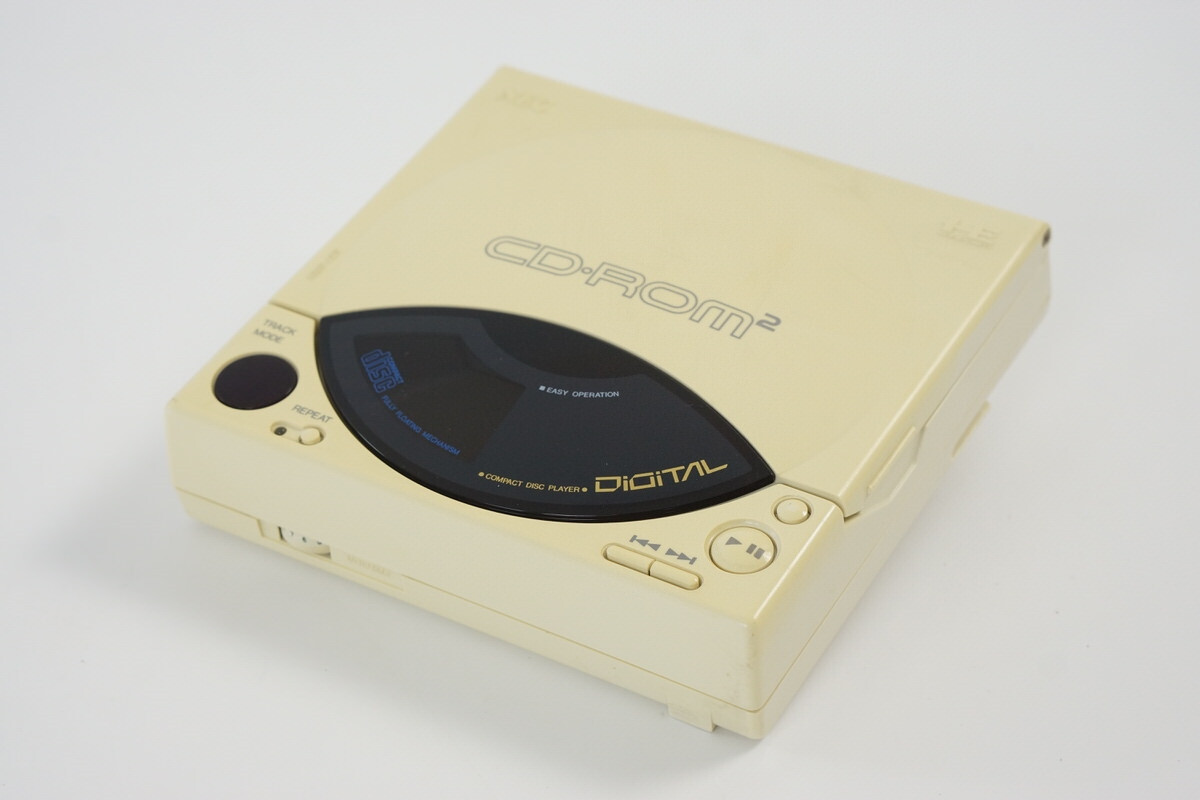 PC Engine CD ROM2 CDR-30 with INTERFACE UNIT IFU-30 Tested