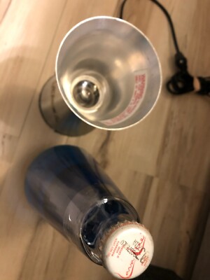 Vintage Dated Lava Lite Lava Lamp Blue/White Silver Base | eBay