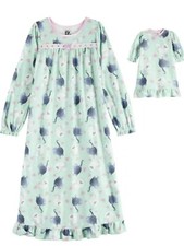 NWT Size 10 The Secret Life of Pets Little Girls Flannel Nightgown  Doll Gown