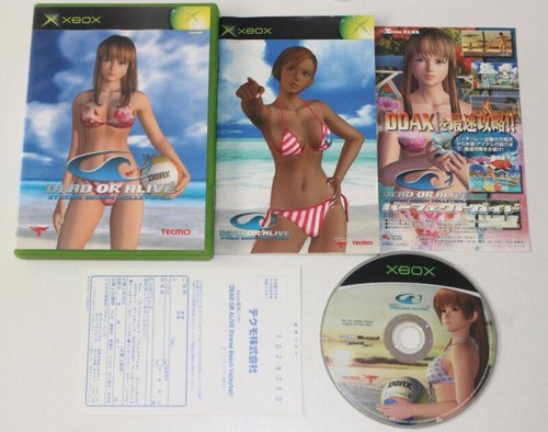 Microsoft XBox Game Dead or Alive 3 + Xtreme Beach Volleyball NTSC-J Japan - Picture 3 of 4