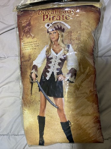 Lady Royal Pirate Costume/Opened/Unworn