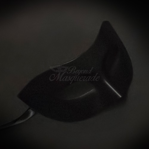 His & Hers Couples Masquerade Mask Couple Black White W7344, M8339 - Picture 4 of 4