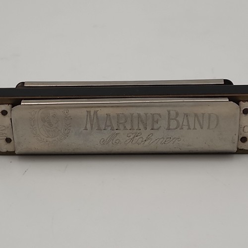 VINTAGE M. HOHNER MARINE BAND #A440 HARMONICA GERMANY C Key