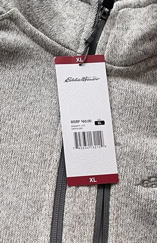 Eddie Bauer Herren Oberteil Fleecepullover Sweater Radiator 1/4 Zip weich leicht XL XXL - Bild 14 von 23