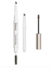 Hince Brow Pencil & Brow Shaper Duo Set Natural Brown - New In Box - Fresh