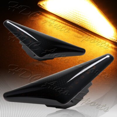 For 2000-2006 Ford Mondeo MK3 Smoke Lens Amber LED Turn Signal Side Marker Light