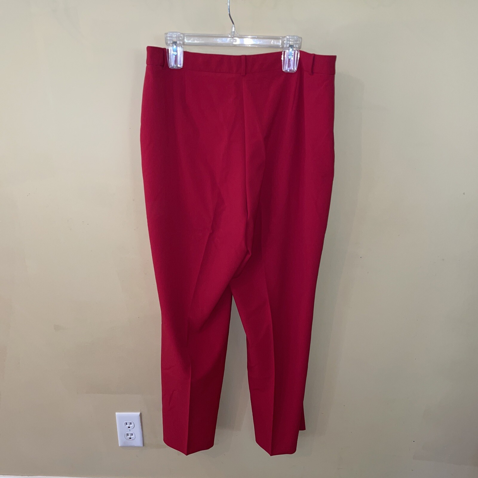 APOSTROPHE ESSENTIALS SIZE 18 RED POLYESTER BLEND… - image 3