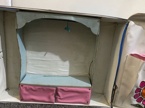 Vintage Barbie Doll Carry Case 1968 World of Barbie Double Doll Wardrobe Toy - Picture 15 of 22