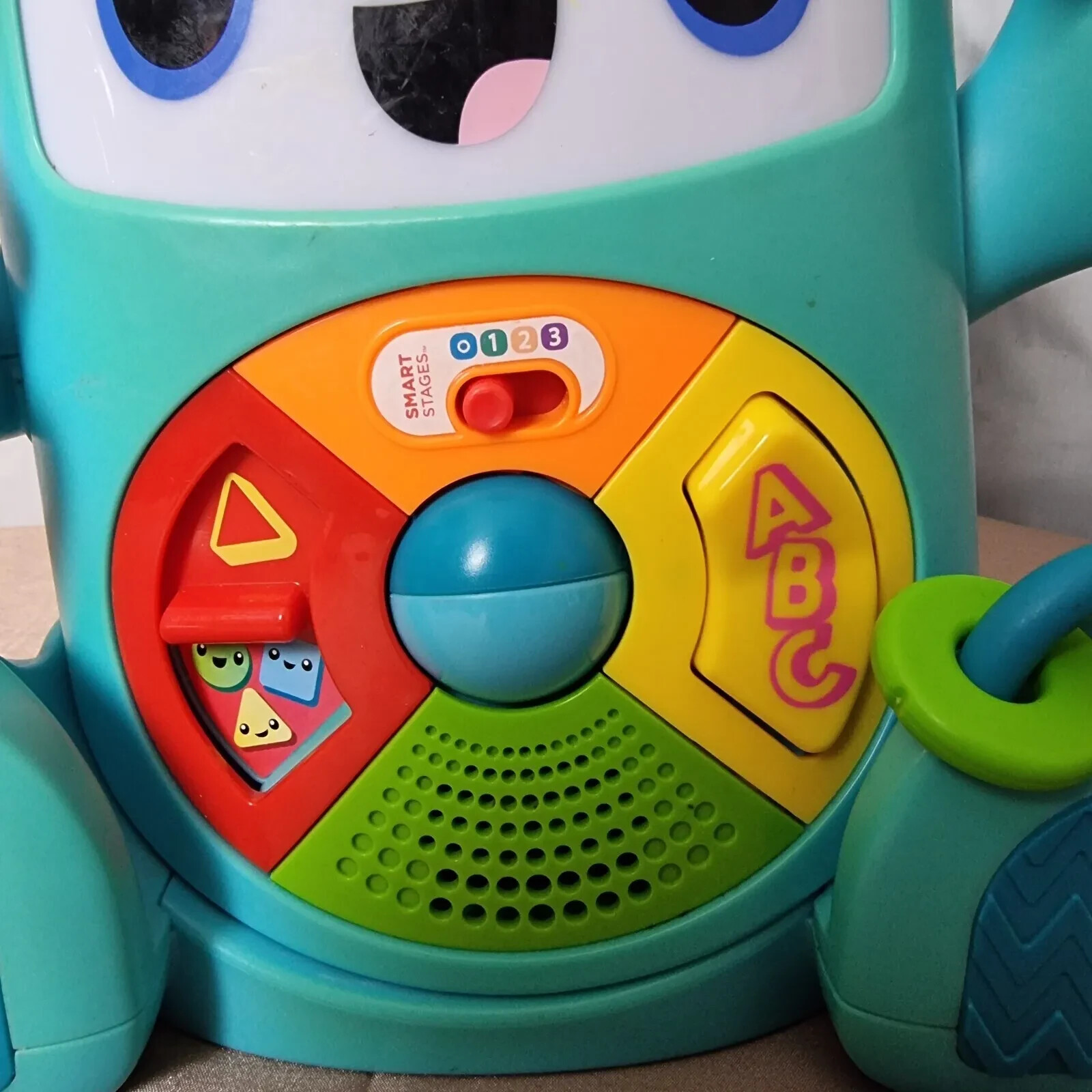 FisherPrice Mon Ami Rocki Interactive Robot Toy Sounds Lights eBay