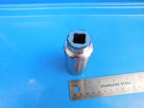USED,MAC TOOLS " 1 -1/8 IN " 1/2 IN. DR. DEEP 12 POINT SOCKET, PART #VD362 - Picture 3 of 4