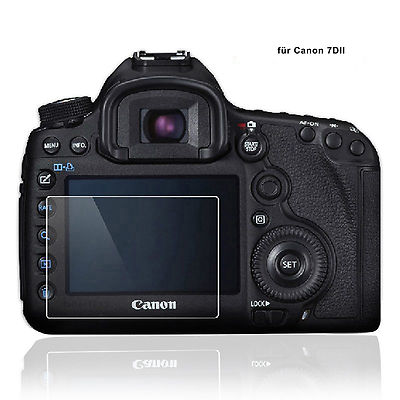 Lynca echtglas Displayschutz für Canon 7D2, 7DII LCD Schutz GGS Monitorschutz