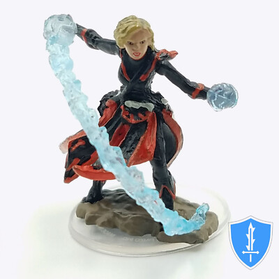 Human Female Wizard - Pathfinder Battles Premium Figures W3 D&D Miniature NIB