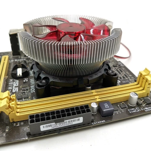 For Intel LGA775/1156/1155 AMD AM2/AM2+/AM3 Dual Fan CPU Cooler Heatsink Quiet