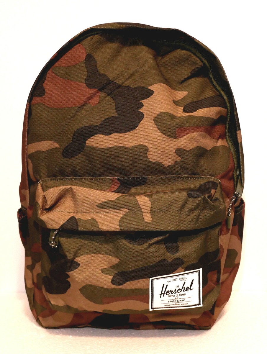 HERSCHEL SUPPLY CLASSIC XL 30L (WOODLAND CAMO) CANVAS BACKPACK BRAND NEW  w/TAGS!