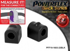 Powerflex Black Frarb Zu Chass Buchsen 23mm für Volvo V40 12-19 PFF19-1603-23BLK