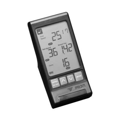 PRGR Tragbarer Golf Launch Monitor Kompakter Entfernungsmesser Golf Übungshilfe