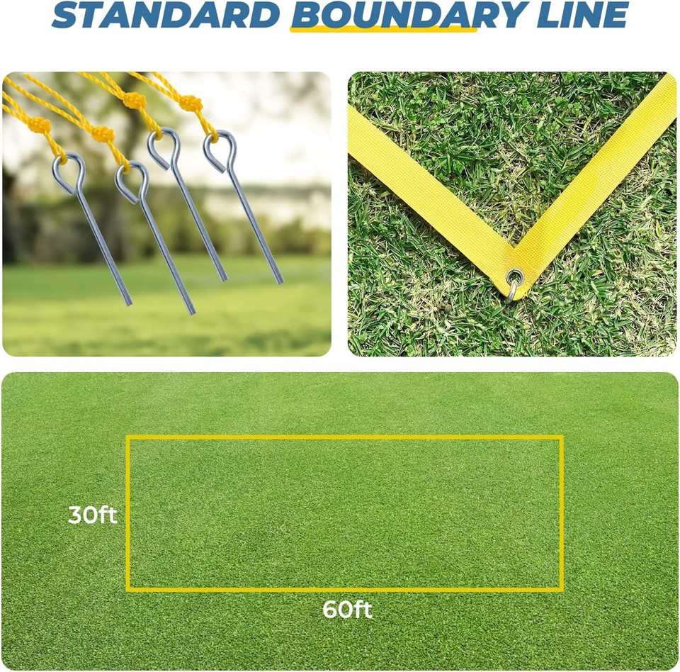 Premium Professional Outdoor Volleyball Net Set with Adjustable Height