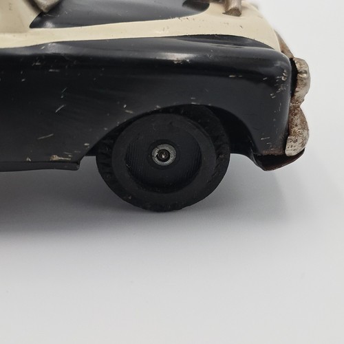 Vintage 50s 60s Japanese Tinplate Police Car S-6888 Made In Japan - Picture 8 of 11