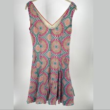 Anthropologie HD in Paris South Island Swing Dress size 4 small