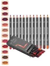 Waterproof Lip Liner 12 Piece Matte Lip Liner Pencil Set