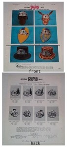 1967 trade industry ad page/flier ~ DOCTOR DOLITTLE MOVIE HATS