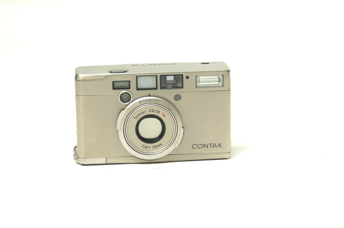 Contax Tix Carl Zeiss 28mm f/2.8 Point&Shoot APS Film From JAPAN
